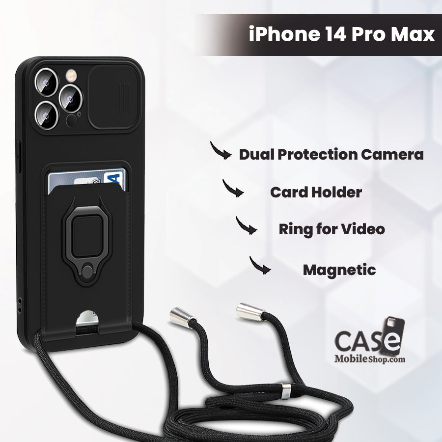 iPhone 14 Pro Max case with kickstand
